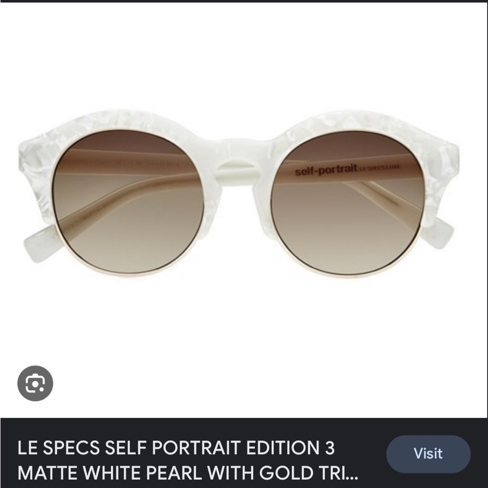 LE SPECS Self Portrait Sunglasses